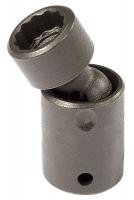 4UHR5 Impact Socket, 1/4 Dr, 12 Pt, Std, 7/16 In