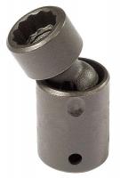 4UHT5 Impact Socket, 1/4 Dr, 12 Pt, Std, 12mm