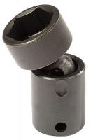 4UHU2 Impact Socket, 3/8 Dr, 6 Pt, Std, 9/16 In