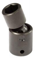 4UHV3 Impact Socket, 3/8 Dr, 6 Pt, 15mm, 1 3/32 L