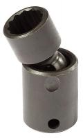 4UHW3 Impact Socket, 3/8 Dr, 12 Pt, Std, 14mm