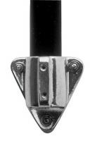 4UJ20 Structural Fitting, Wall-Mount Flange, 1In
