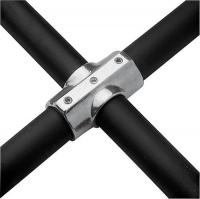4UJ29 Structural Fitting, Cross-E, 1 In Pipe