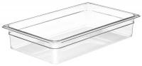 4UJT3 Food Pan, Full Size, Clear, PK 6
