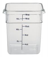 4UJZ4 Container, Use Lid No. 4UJZ8, PK 6