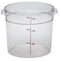 4UKA3 Round Contain., Use Lid 4UKC1, PK 12