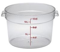 4UKA5 Round Contain., Use Lid 4UKC2, PK 6