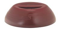 4UKL6 Insulated Dome, Cranberry, PK 12