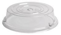 4UKN1 Plate Covers, Dia. 11 In, Clear, PK 12