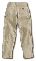 4UMN4 Canvas Work Pants, Tan, Size 34x30 In