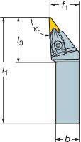 4UPR5 General Turning Tool, DVJNL 16 3D