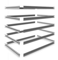 4UZ29 Shelf, 24D x 36In.W, PK5