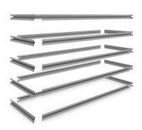 4UZ31 Shelf, 18D x 48In.W, PK5