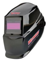 4UZY9 Weld Helmet, 4-1/4x2 In, Black, Shade 10