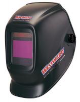 4UZZ1 Weld Helmet, 5.25x4.5 In, Black, Shade 9-13