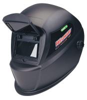 4UZZ3 Weld Helmet, 2.00x4.50 In, Black, Shade 10