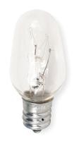 4V508 Incandescent Light Bulb, C7, 7W