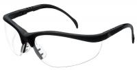 4VAY5 Safety Glasses, Clear, Scratch-Resistant