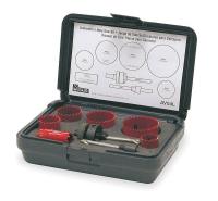 4VB33 Hole Saw Kit, 8 PC