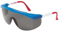 4VCA3 Safety Glasses, Gray, Scratch-Resistant