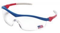 4VCC5 Safety Glasses, Clear, Scratch-Resistant