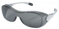 4VCD6 Safety Glasses, Gray, Antfg, Scrtch-Rsstnt