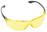 4VCJ6 Safety Glasses, Amber, Scratch-Resistant