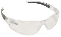 4VCK9 Safety Glasses, Clear, Scratch-Resistant