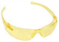 4VCL5 Safety Glasses, Amber, Scratch-Resistant