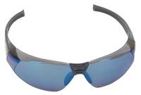 4VCL6 Safety Glasses, Blue Mirror, Scrtch-Rsstnt