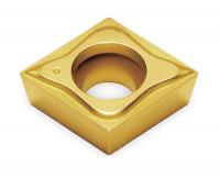 18D749 Indexable Insert, Triangle, Rad 1/64 In