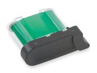 4VH77 Ribbon Cartridge, Green, 2 In. W, 75 ft. L