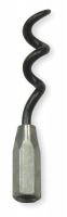 4VLW5 Packing Extractor Tip, Corkscrew, 1 1/2 In