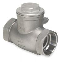 4VMV6 Swing Check Valve, 2 In, Socket, 316 SS