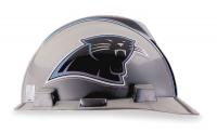 4VP38 NFL Hard Hat, CarolinaPanthers, Gray/Black