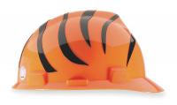 4VP40 NFL Hard Hat, Cincinnati Bengals, Blk/Org