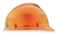 4VP41 NFL Hard Hat, Cleveland Browns, Brn/Orange