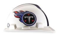 4VP63 NFL Hard Hat, Tennessee Titans, White/Blue