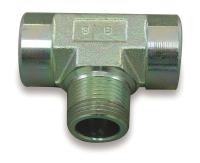 4VPV2 Hose Adapter, MNPT to FNPT, Tee, 1/4-18