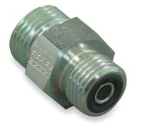 4VRJ3 Hose Adapter, Male ORS, Straight, 9/16-18