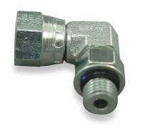 4VRX4 Hose Adapter, ORB to NPSM, 9/16-18x3/8-18
