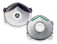 4VT79 Disposable Respirator, N95, OV, M/L, PK 10