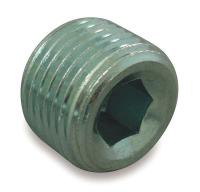 4VTK6 Hose Adapter, MNPT, Plug, 1/2-14, Steel