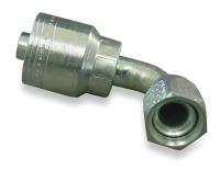 4VUC4 Fitting, Elbow, 1/2 In Hose, 3/4-16 JIC