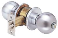 4VYV4 Door Knob Lockset, BD (Ball), Privacy