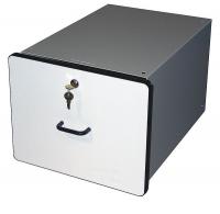 4VZR2 Drawer, 15 W x 19-1/4 D x 12 in. H, Gray