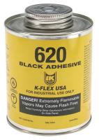 4VZR8 Contact Adhesive, 620, 1 Pint, Black