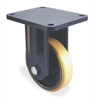 4W706 Rigid Plate Caster, 1600 lb, 6 In Dia