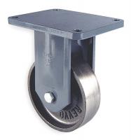 4W707 Rigid Plate Caster, 2000 lb, 6 In Dia