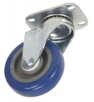 1G095 Swivel Plate Caster, 250 lb, 3-1/2 In Dia